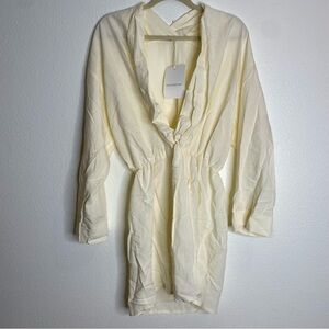 NWT The Odder Side Jude‎ Dress Cream Size S